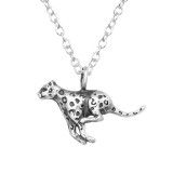 Tiger - 925 Sterling Silver Silver Necklaces SD45587