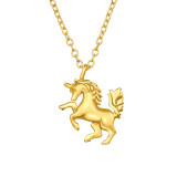 ๊Unicorn - 925 Sterling Silver Silver Necklaces SD46643