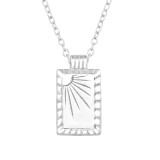 Sunshine - 925 Sterling Silver Silver Necklaces SD46721