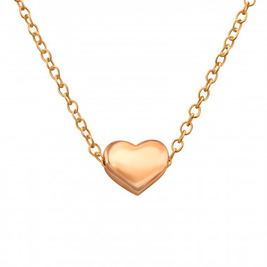 Heart - 925 Sterling Silver Silver Necklaces SD47035