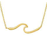 Wave - 925 Sterling Silver Silver Necklaces SD47461