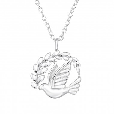 Bird - 925 Sterling Silver Silver Necklaces SD47678