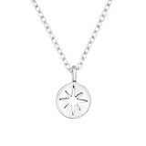 Star - 925 Sterling Silver Silver Necklaces SD49854