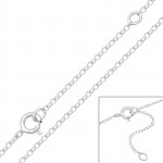 Plain - 925 Sterling Silver Chain Alone SD11333