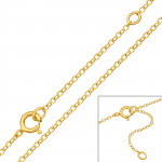 Round link - 925 Sterling Silver Chain Alone SD11400 Round link - 925 Sterling Silver Chain Alone SD11400