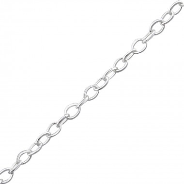 Plain - 925 Sterling Silver Chain Alone SD23893