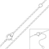 Rolo - 925 Sterling Silver Chain Alone SD34469