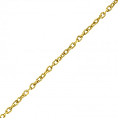 45cm Silver Cable Chain With 7cm Extension Included - 925 Sterling Silver Chain Alone SD38131