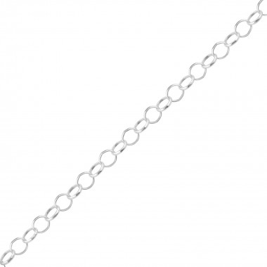 Round Link Chain - 925 Sterling Silver Chain Alone SD39558