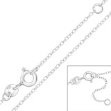 Cable - 925 Sterling Silver Chain Alone SD46377