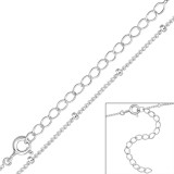 45cm - 925 Sterling Silver Chain Alone SD48102