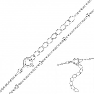 39cm - 925 Sterling Silver Chain Alone SD48103