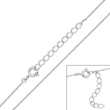 39cm Snake Chain - 925 Sterling Silver Chain Alone SD48107