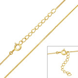 39cm Snake - 925 Sterling Silver Chain Alone SD48610