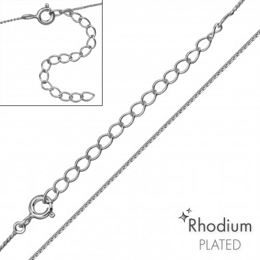 45cm Snake - 925 Sterling Silver Chain Alone SD48621