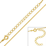 45cm Snake - 925 Sterling Silver Chain Alone SD48624