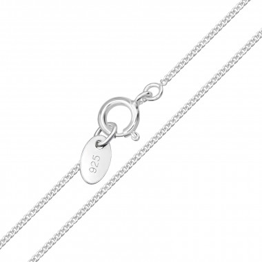 56cm Cable - 925 Sterling Silver Chain Alone SD48668