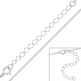 Cable Chain 45cm - 925 Sterling Silver Chain Alone SD48690