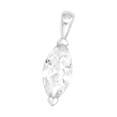Marquise - 925 Sterling Silver Pendants with CZ SD40996
