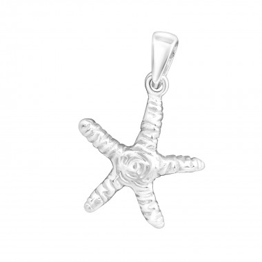 Starfish - 925 Sterling Silver Simple Pendants SD1561