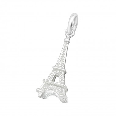 Eiffel tower - 925 Sterling Silver Simple Pendants SD16455