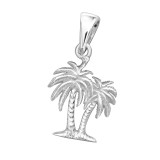 Palm Tree - 925 Sterling Silver Simple Pendants SD32273