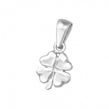 Lucky Clover - 925 Sterling Silver Simple Pendants SD36213