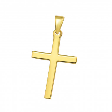 Cross - 925 Sterling Silver Simple Pendants SD42127