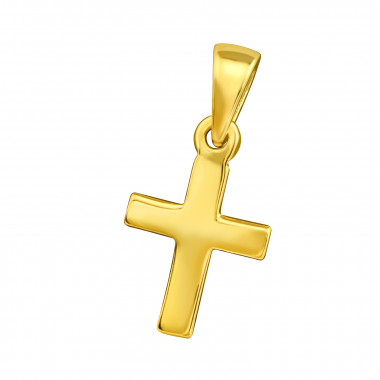 Cross - 925 Sterling Silver Simple Pendants SD42130