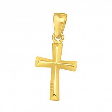 Cross - 925 Sterling Silver Simple Pendants SD44350