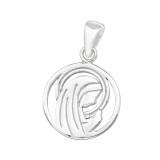 Mary - 925 Sterling Silver Simple Pendants SD44425