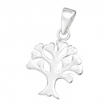 Tree Of Life - 925 Sterling Silver Simple Pendants SD44437