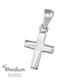 Cross - 925 Sterling Silver Simple Pendants SD47474
