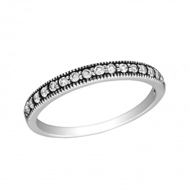 Eternity - 925 Sterling Silver Rings with CZ SD30142