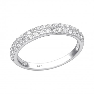 Eternity - 925 Sterling Silver Rings with CZ SD35379