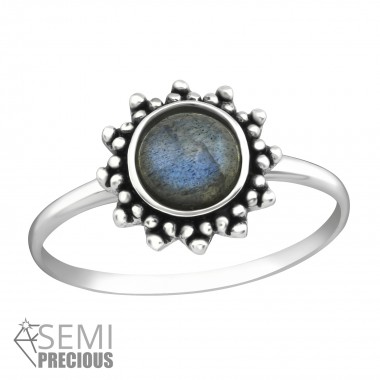 Flower - 925 Sterling Silver Rings with CZ SD37296