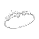 May-Gemini Constellation - 925 Sterling Silver Rings with CZ SD38593