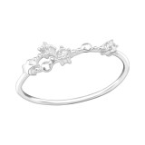 June-Cancer Constellation - 925 Sterling Silver Rings with CZ SD38594