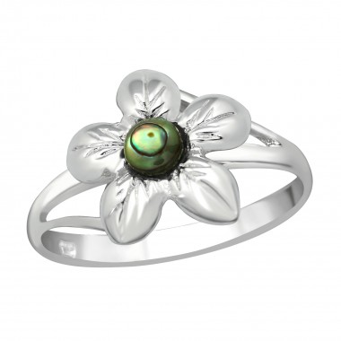 Flower - 925 Sterling Silver Rings with CZ SD38968