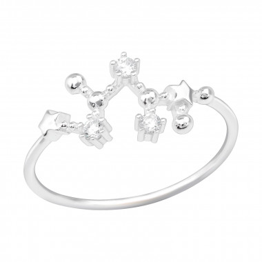 November Sagittarius - 925 Sterling Silver Rings with CZ SD39223