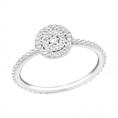 Sparkling - 925 Sterling Silver Rings with CZ SD39252