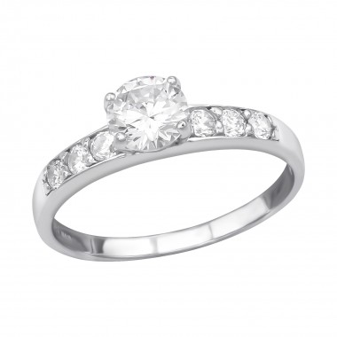 Sprinkled - 925 Sterling Silver Rings with CZ SD39352