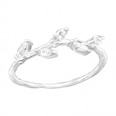 Branch - 925 Sterling Silver Rings with CZ SD40608