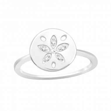 Flower - 925 Sterling Silver Rings with CZ SD41413