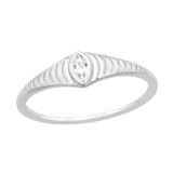 Marquise - 925 Sterling Silver Rings with CZ SD46382