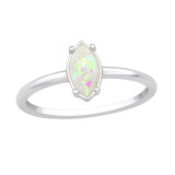 Marquise - 925 Sterling Silver Rings with CZ SD46821