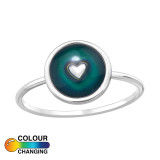 Heart - 925 Sterling Silver Rings with CZ SD47086