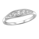 Band - 925 Sterling Silver Rings with CZ SD51009