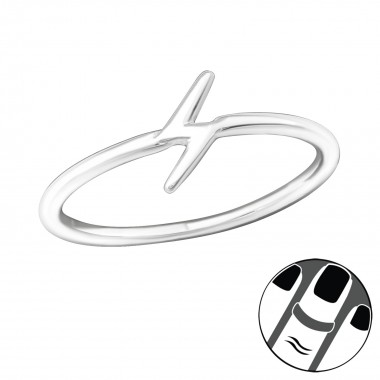 Thunderbolt - 925 Sterling Silver Midi Rings SD21695