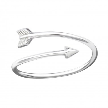 Arrow - 925 Sterling Silver Simple Rings SD16894